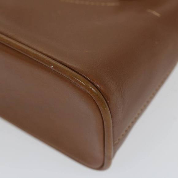 GUCCI Bamboo Hand Bag Leather 2way Brown 007 1014 0231 0 Auth 59000 - Picture 9 of 16